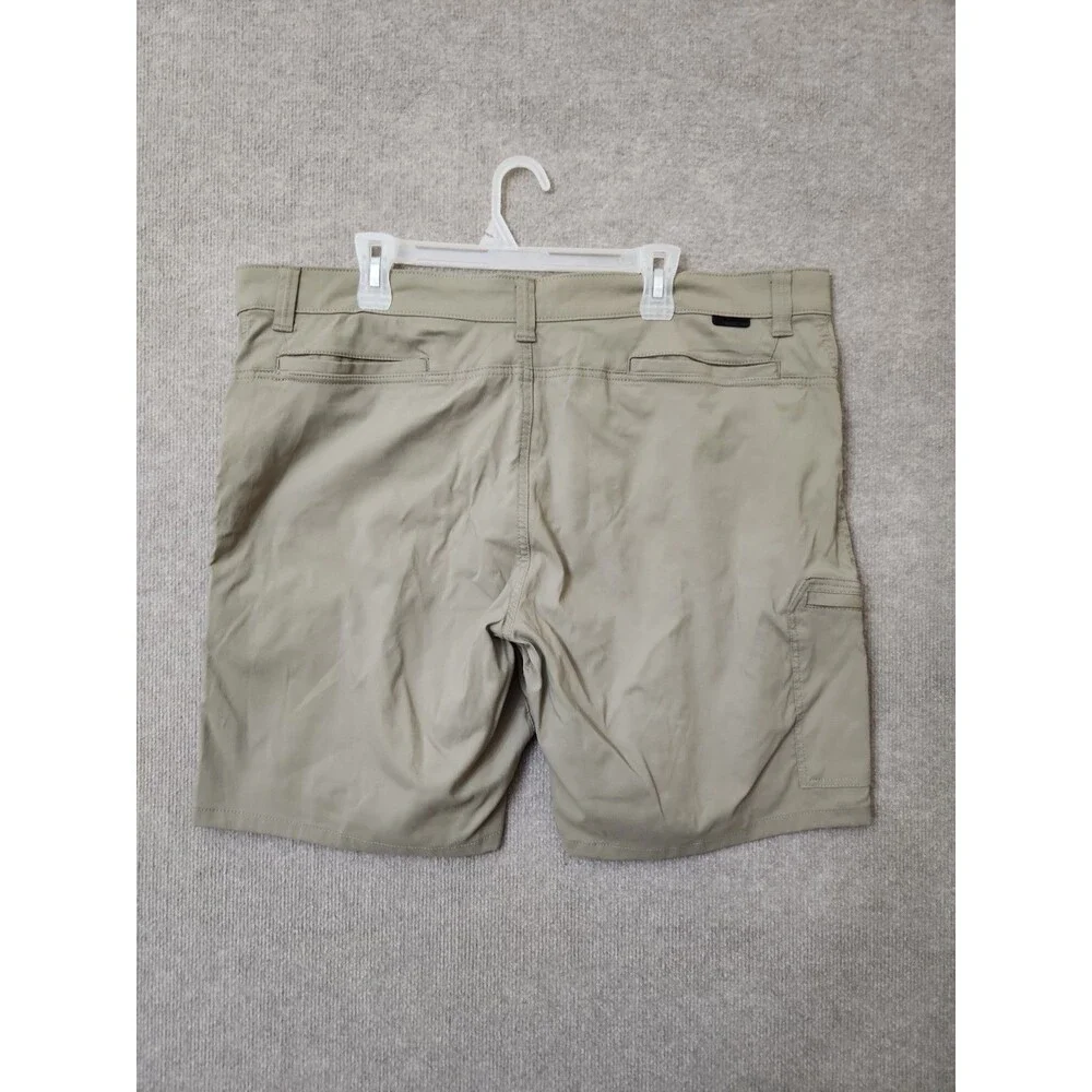 Wrangler ATG All Terrain Gear Shorts Mens 42 Tan Performance Utility Cargo NEW